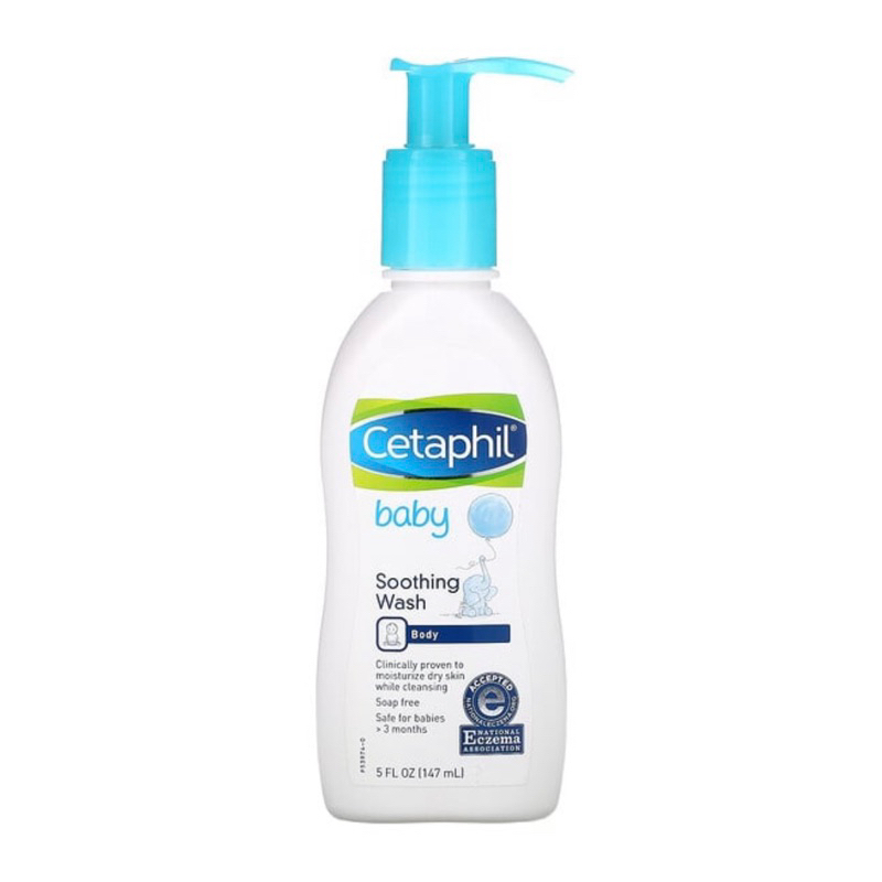 【⛄️全新現貨🇺🇸】Cetaphil baby 舒特膚 寶寶系列 AD異膚敏 舒緩沐浴乳147ML