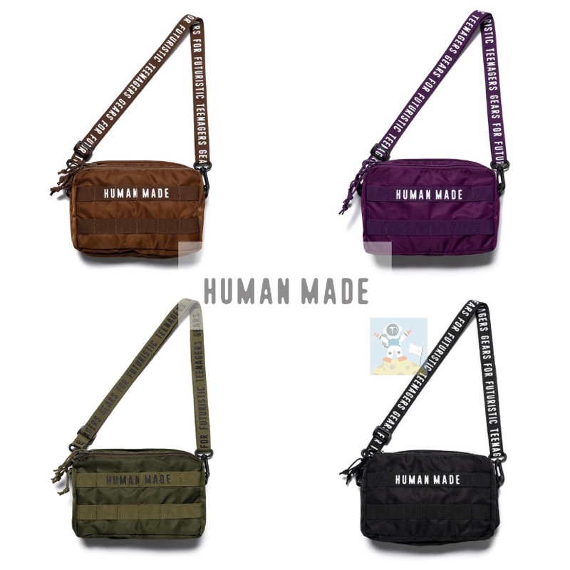 HUMAN MADE 23SS MILITARY POUCH #1 小包 側背包 肩背包