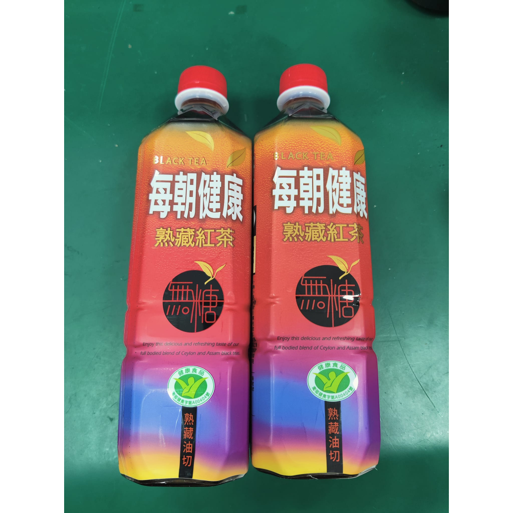 每朝健康無糖紅茶650ml 無糖紅茶 健康茶