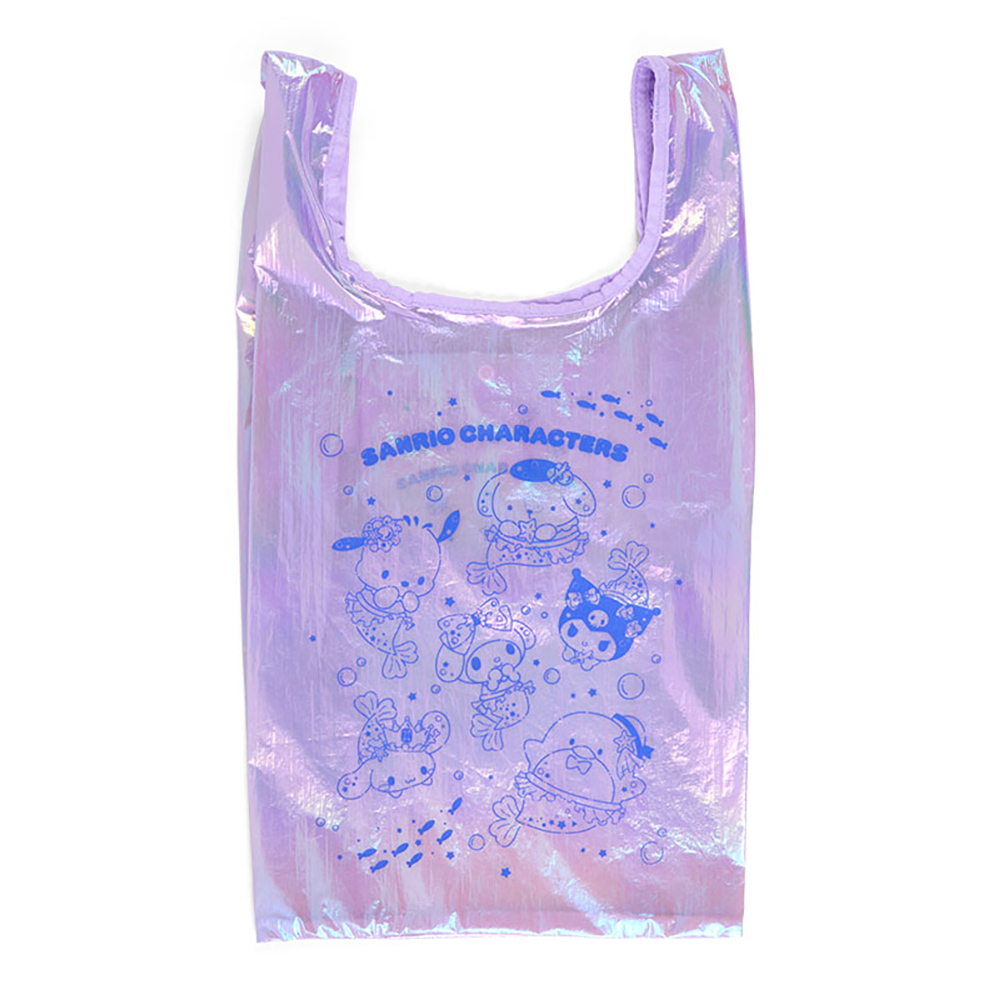 Sanrio 三麗鷗 美人魚系列 鐳射可折疊環保購物袋 角色集合 181897N