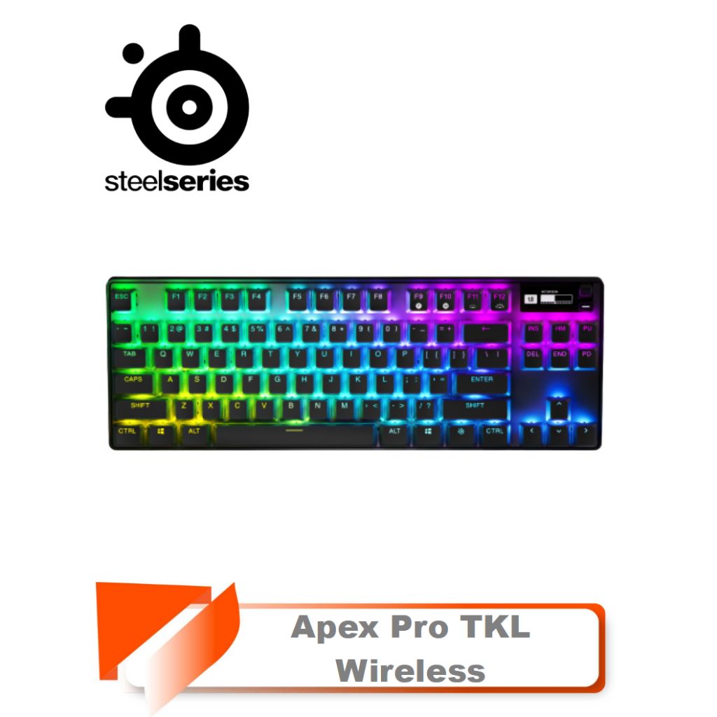 【TN STAR】Steelseries 賽睿 Apex Pro TKL Wireless (2023)無線鍵盤 英文