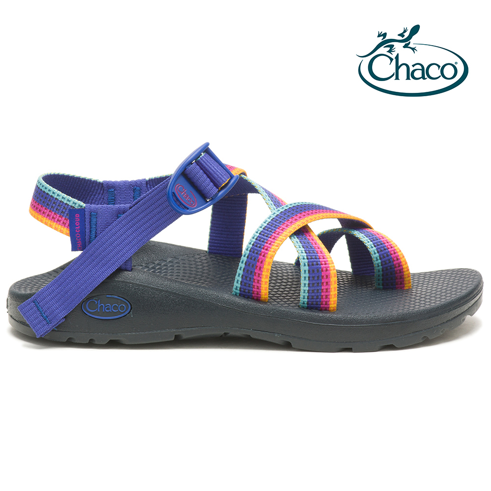Chaco 女 Z/CLOUD 2 越野舒壓運動涼鞋 夾腳款 / 熱帶夕陽 / CH-ZLW02HJ04