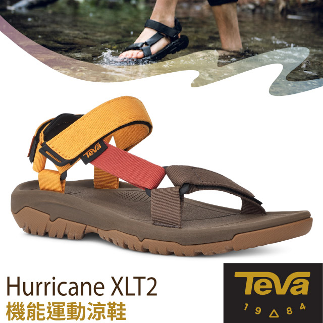 【美國 TEVA】送》男款 織帶運動涼鞋 Hurricane XLT2/戶外健行溯溪/足弓涼拖鞋_1019234