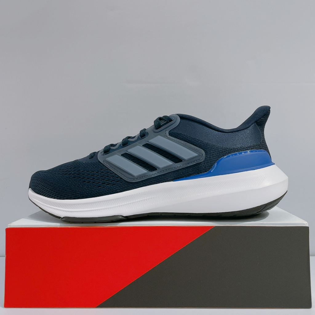 adidas ULTRABOUNCE 男生 深藍色 舒適 透氣 運動 慢跑鞋 ID2253