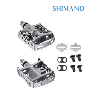 SHIMANO PD-M324 登山車踏板 卡踏 銀色，包含 SM-SH56 鞋底扣片 單車世界