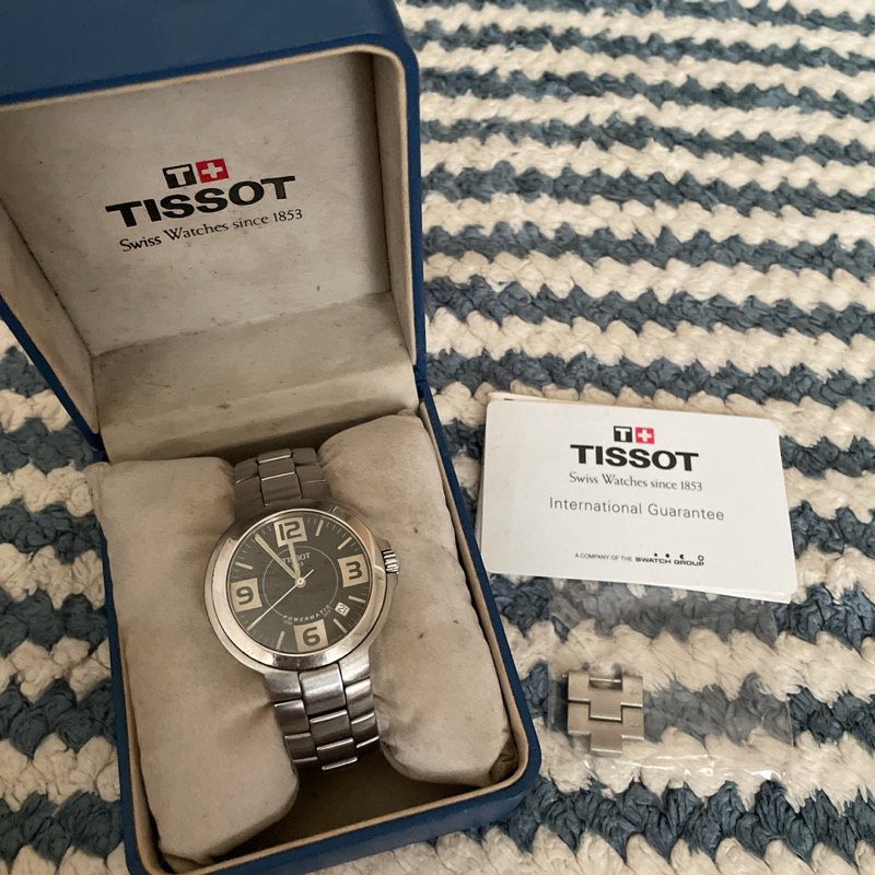 Tissot autoquartz 天梭表 男仕半機械手錶 二手
