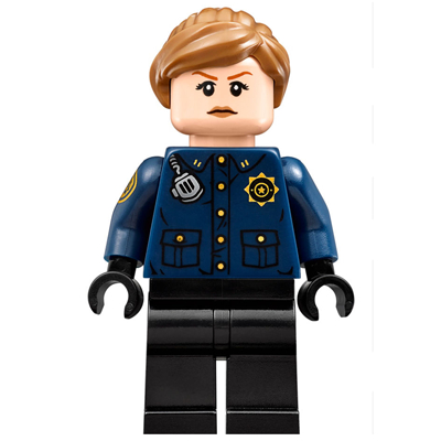 磚家 LEGO 樂高 人偶 BATMAN 蝙蝠俠 GCPD Officer 女警 70912 sh346