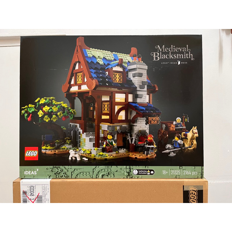 [奇奇蒂蒂] （2023年底停產）Lego 樂高 21325 鷹國 中世紀 鐵匠舖 Medieval Blacksmit