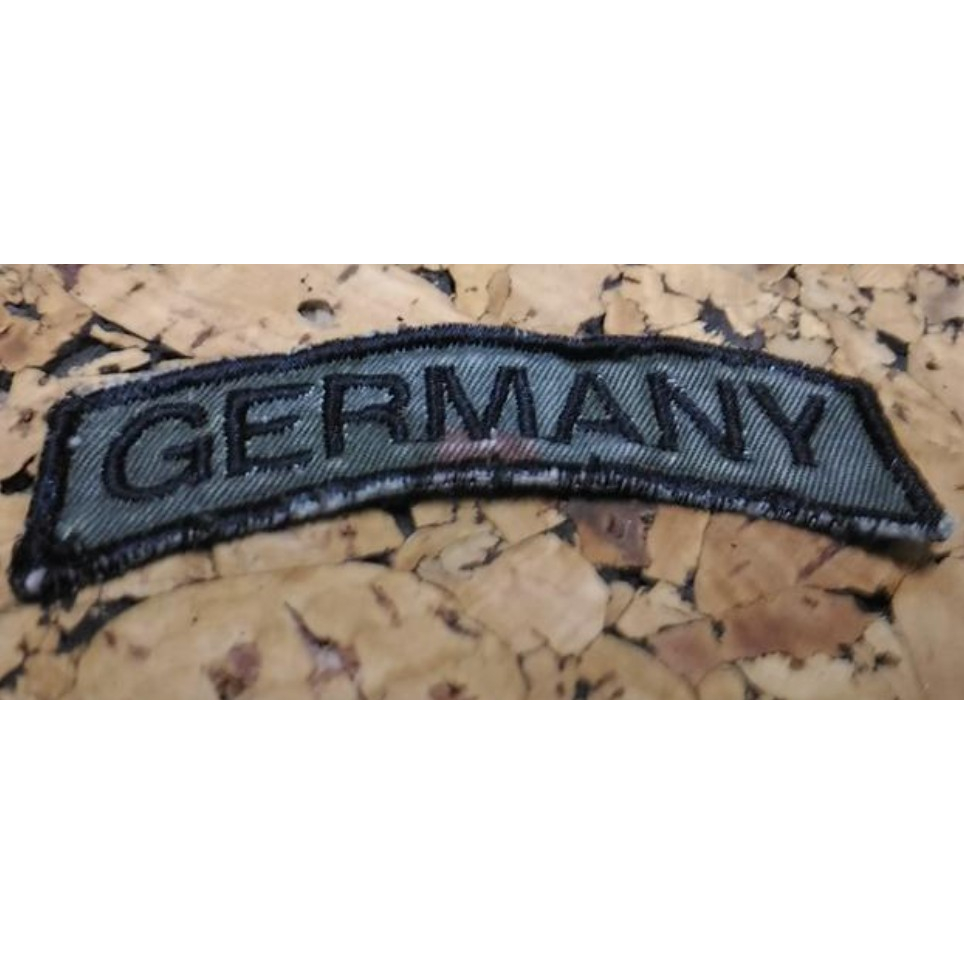 德軍公發斑點迷彩GERMANY臂章