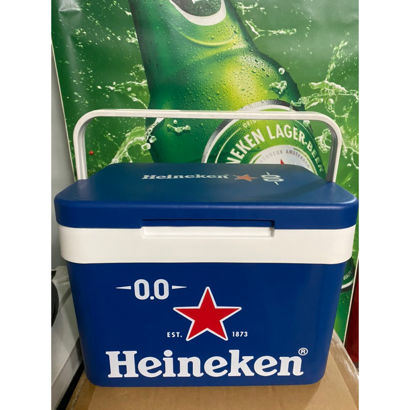 海尼根 Heineken 0.0 藍色星冰桶 保冰桶 保冰箱 保冷箱 保冷桶 冰桶 冰箱 露營 野營 戶外 釣魚 現貨