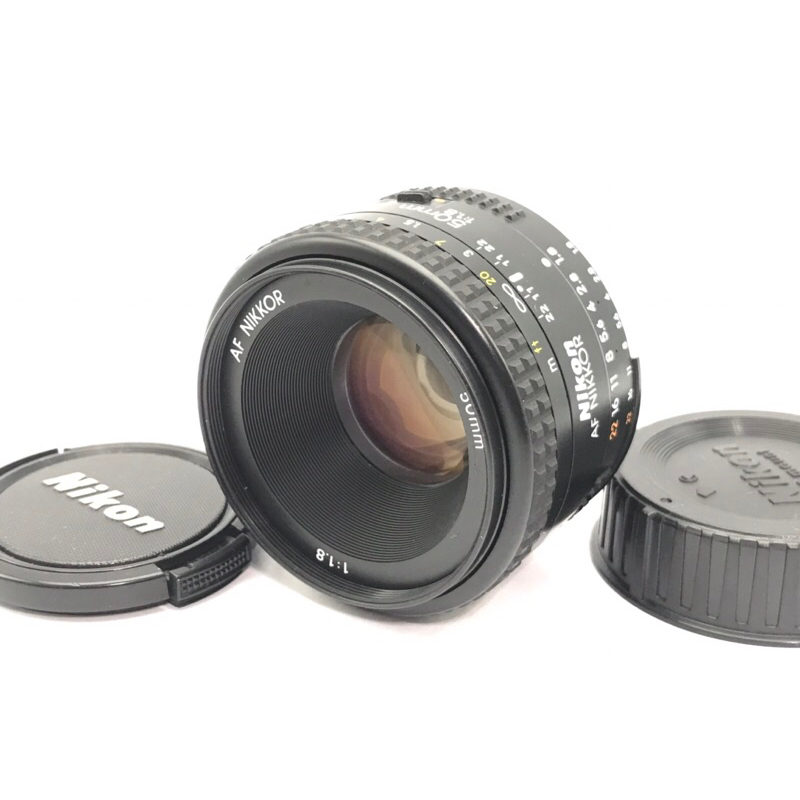【挖挖庫寶】尼康 Nikon AF NIKKOR 50mm F1.8 自動對焦 定焦標準鏡頭 大光圈 日本製造 輕巧銳利