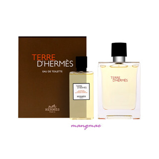 【忙內】Hermes Terre D'hermes 愛馬仕大地男性淡香水 旅行組 淡香水100ml+沐浴膠80ml