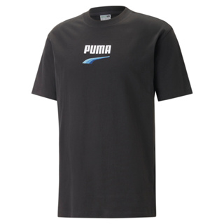 PUMA 男生款 DOWNTOWN LOGO 流行系列 53824851 運動短袖 彪馬 T恤 歐規