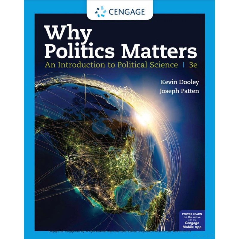 美國學校社會科課本 Why Politics Matters CENGAGE