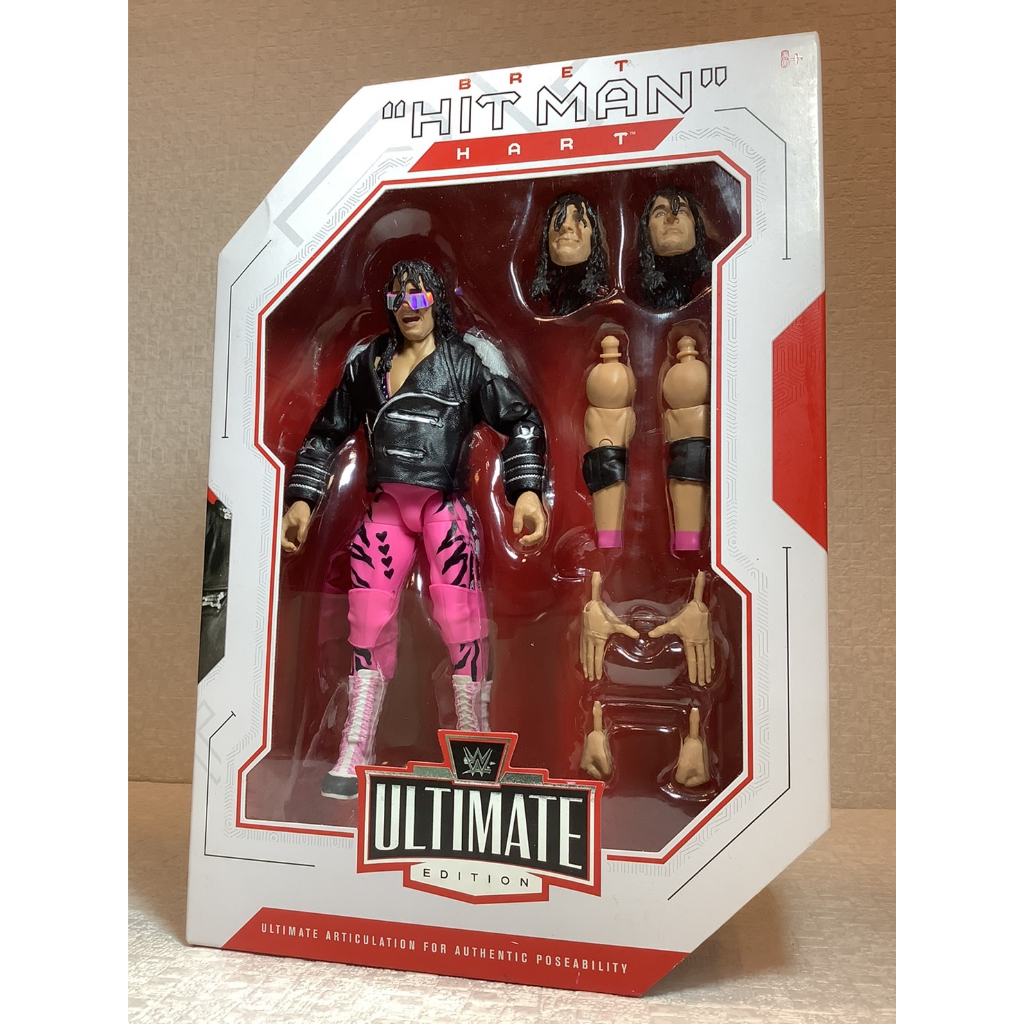【烏力烏力屋】 WWE ULTIMATE EDITION　摔角娛樂　Bret Hitman　布雷特 哈特