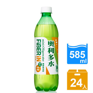 【奧利多】Fiber in纖維氣泡飲(585ml) 24瓶/箱