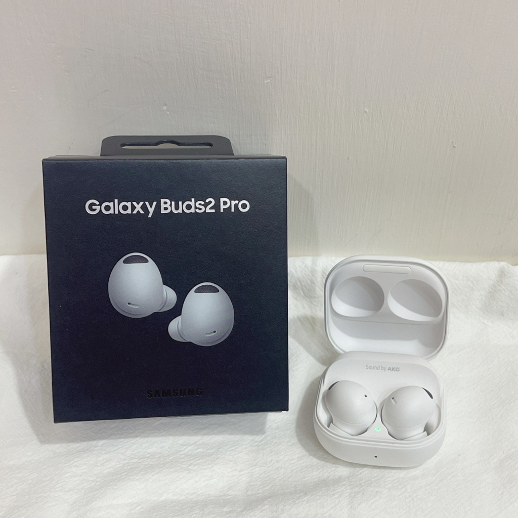 (二手/9.8成新) SAMSUNG Galaxy Buds2 Pro SM-R510 真無線藍牙耳機 附深藍色保護套