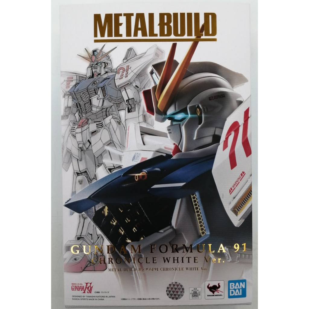 現貨 BANDAI 代理版 METAL BUILD MB合金 機動戰士鋼彈 白色 F91 WHITE Ver. 全新