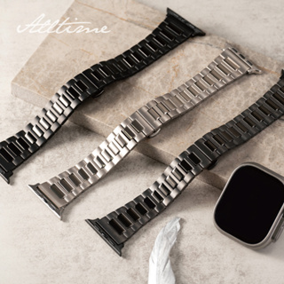 【太空金屬-鈦Ti】AllTi22 蛇麟H型鈦合金 Apple watch通用錶帶 Ultra SE S8 S7 S6