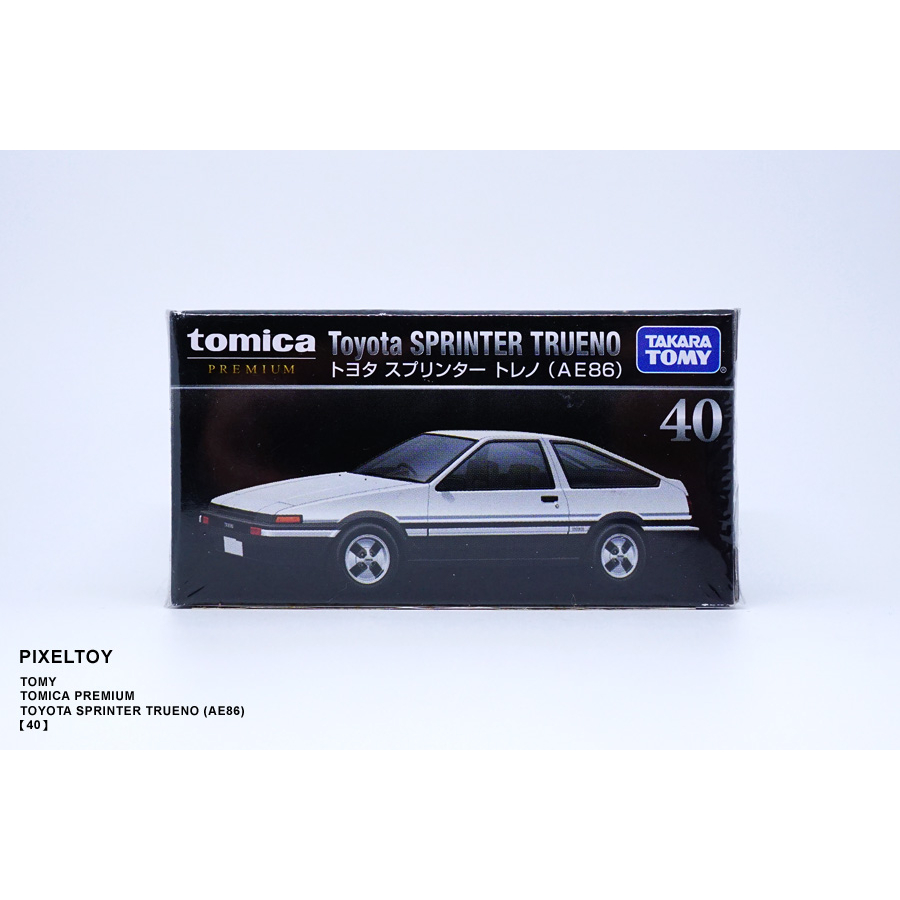 【TOMY】TOMICA PREMIUM TOYOTA TRUENO (AE86)【40】