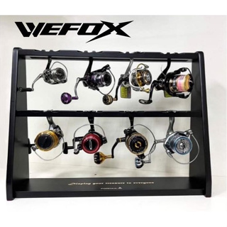 源豐釣具 V-FOX 鉅灣 WEFOX WDX-1100 木製捲線器架 捲線器展示架 捲線器收納架 釣具展示架