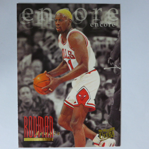~ Dennis Rodman ~小蟲/名人堂/羅德曼 1996年Ultra.NBA籃球卡