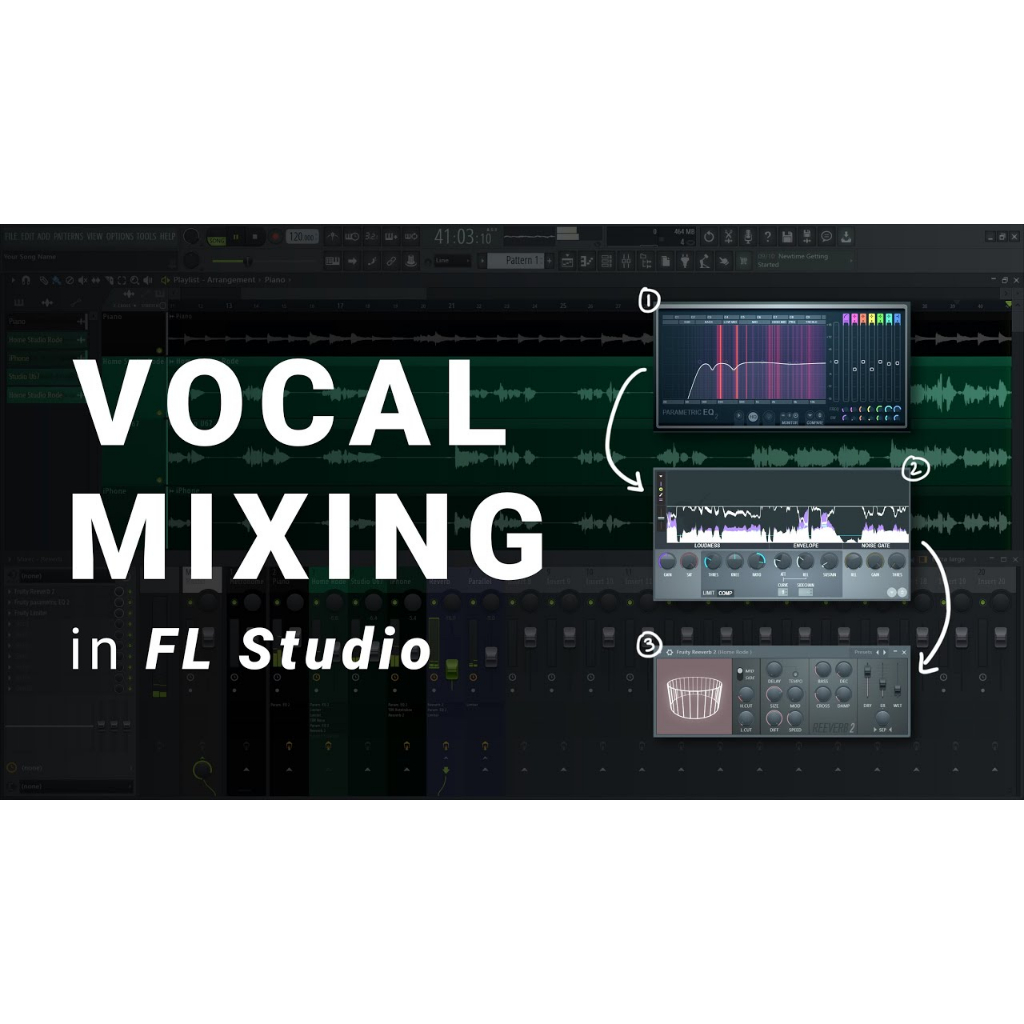 FL Studio 饒舌人聲混音基礎課程教學