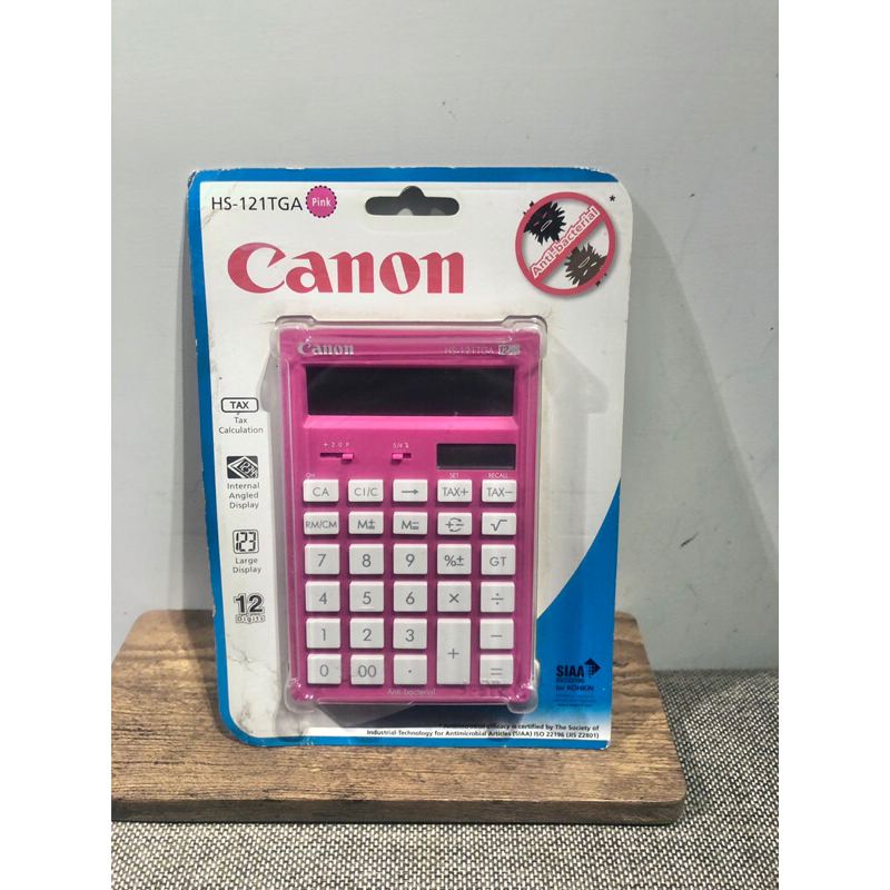 勿下單已保留shophands絕版已經買不到了！日本Canon 佳能 HS121TGA計算機 粉色