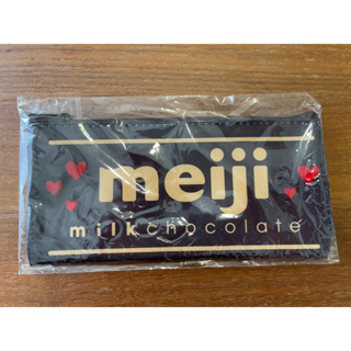 明治Meiji milk chocolate 巧克力牛奶鉛筆袋