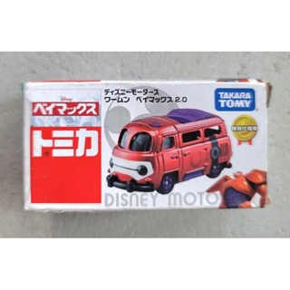 [盒微損] Tomica 迪士尼小汽車 大英雄天團 杯麵 紅色