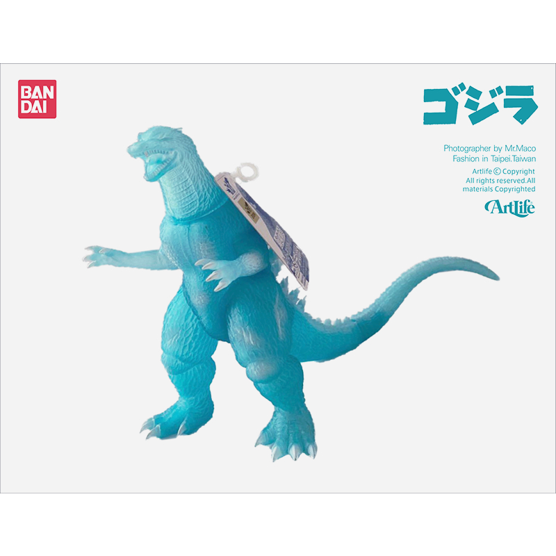 ArtLife @ BANDAI 2005 50周年記念 劇場限定版 ゴジラ GODZILLA 藍透 哥吉拉 限定版