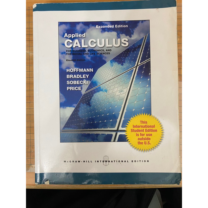applied calculus  微積分 11版 二手