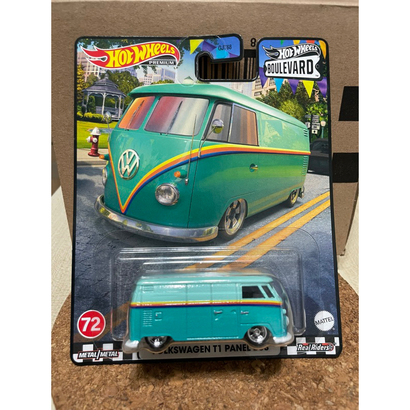 Hot Wheels 風火輪 林蔭大道 福斯 VOLKSWAGEN T1 PANEL BUS 麵包車 廂型車