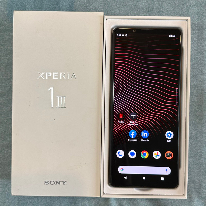 Sony Xperia 1 III 256G 黑 95新 功能正常 二手 6.5吋 索尼 xperia1 雙卡雙待