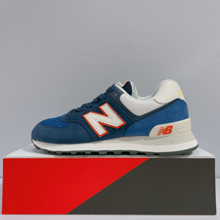 New Balance NB 574 男女款 寶藍色 麂皮 舒適 透氣 D楦 經典 復古 運動 休閒鞋 U574XR2