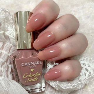 現貨💕日妝本舖💕日本CANMAKE新晶燦指甲油 速乾指甲油 N19珊瑚粉