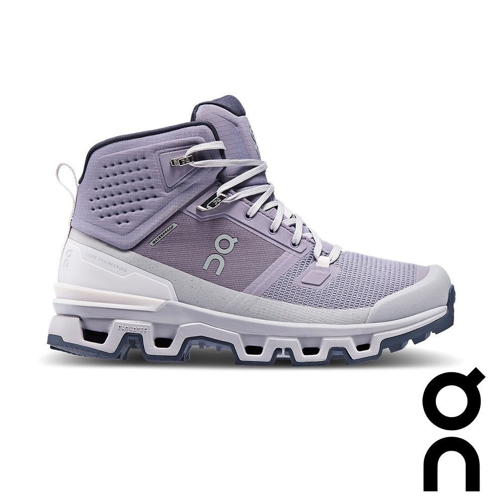 【瑞士 ON】女Cloudrock 2防水中筒健行鞋 『紫』6398281