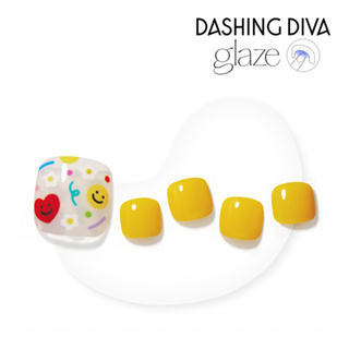 【DASHING DIVA】glaze足部凝膠美甲貼_快樂元素