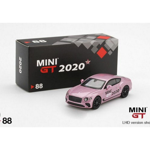 1/64 MINI GT no.88 Bentley Continental GT Passion Pink 2020