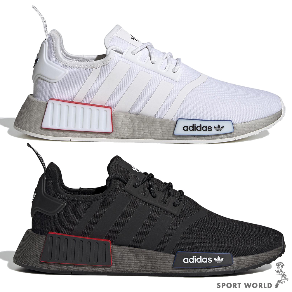 Adidas 男鞋 女鞋 休閒鞋 NMD_R1 白/黑【運動世界】GX9525/GX6978