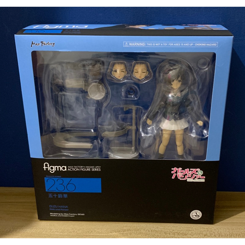 日版全新figma 236 少女與戰車 五十鈴 華