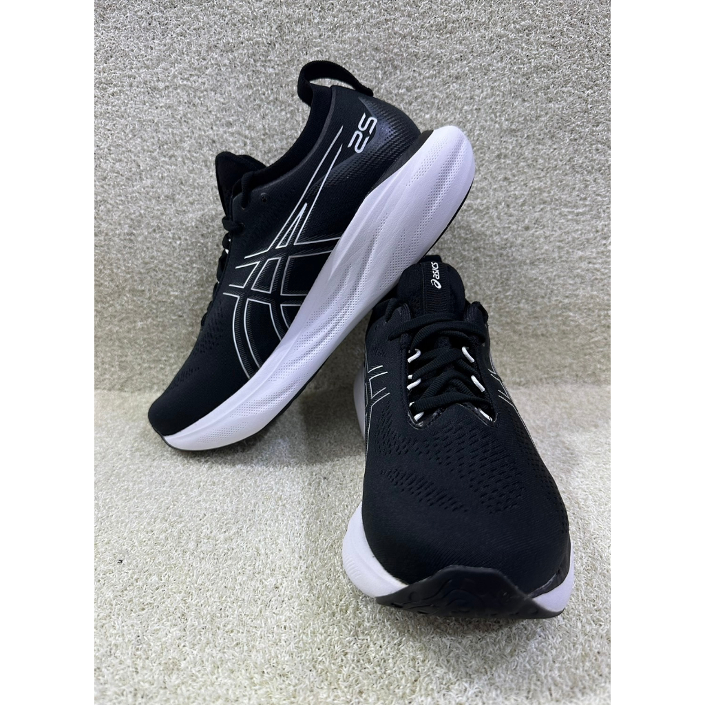 = 力嘉 運動用品 = Asics GEL-NIMBUS 25 (2E寬楦) 男慢跑鞋 1011B625-001