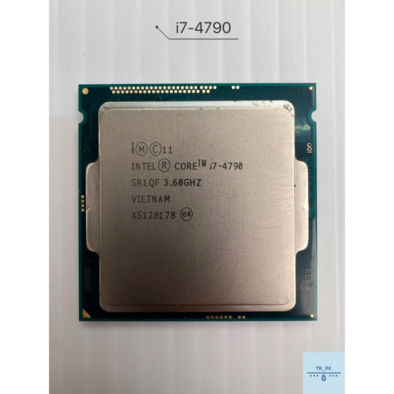 intel Core i7-4790 1150腳位 4核心 CPU 3.60GHz