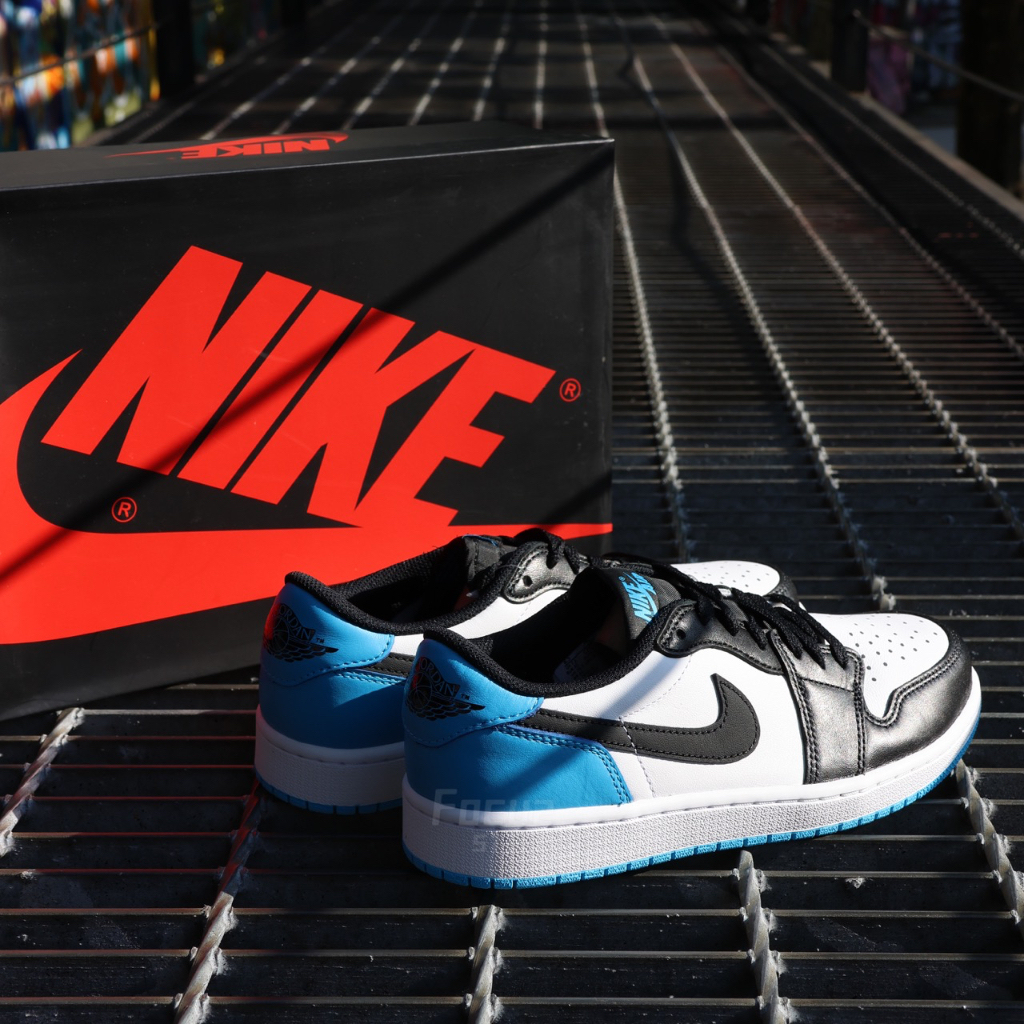 【Focus Store】 現貨 Air Jordan 1 Low UNC 北卡藍 黑白藍 CZ0790-104