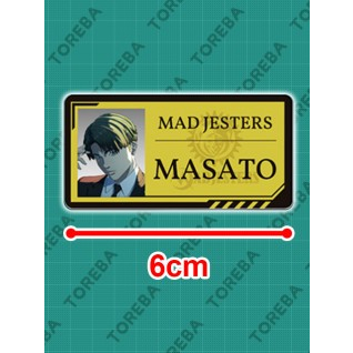 [全新] 日版 Battle Of Tokyo MAD JESTERS MASATO 壓克力牌 名牌 TAITO 景品