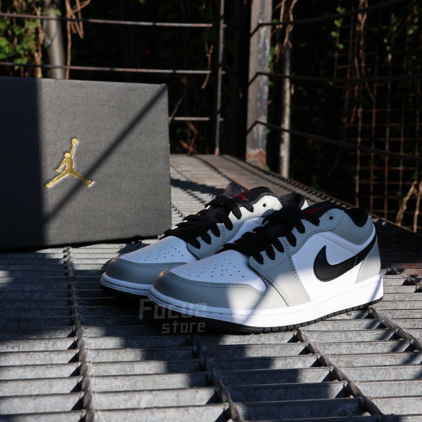 【Focus Store】現貨 Air Jordan 1 Low Smoke Grey 煙灰 553558-030