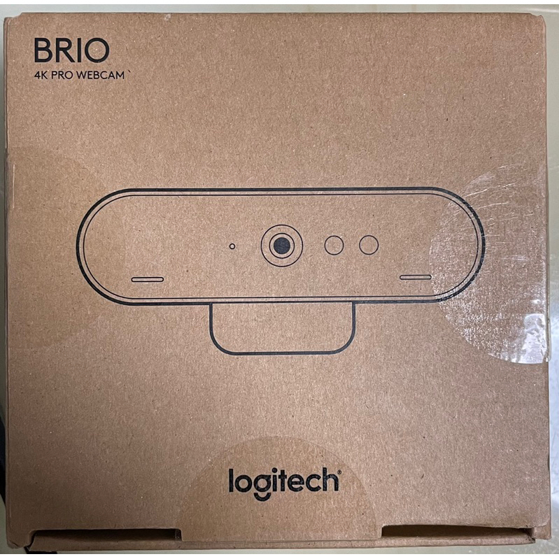 全新未拆封 羅技  logitech BRIO 4K PRO WEBCAM 網路攝影機 視訊鏡頭