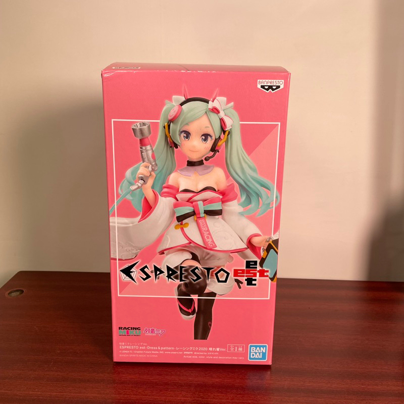 [現貨］初音 初音未來賽車手 賽車初音 2020盛裝 公仔