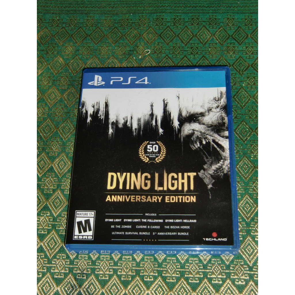 PS4 垂死之光 週年紀念版 中文版 二手 Dying Light