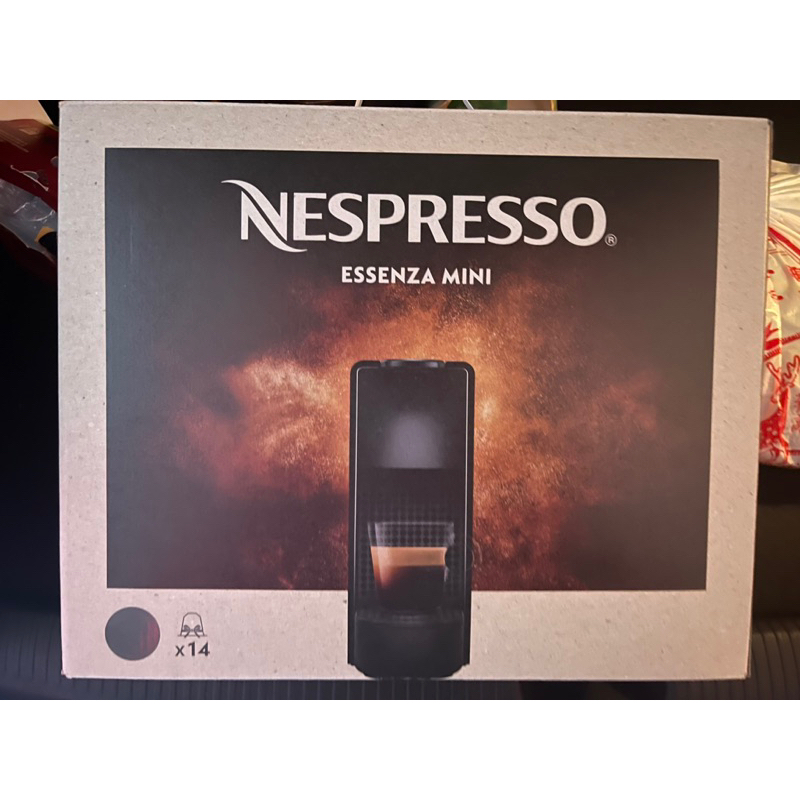 台灣公司貨 雀巢 Nespresso essenza mini C30 膠囊咖啡機 優雅灰 (內含贈送14顆膠囊)